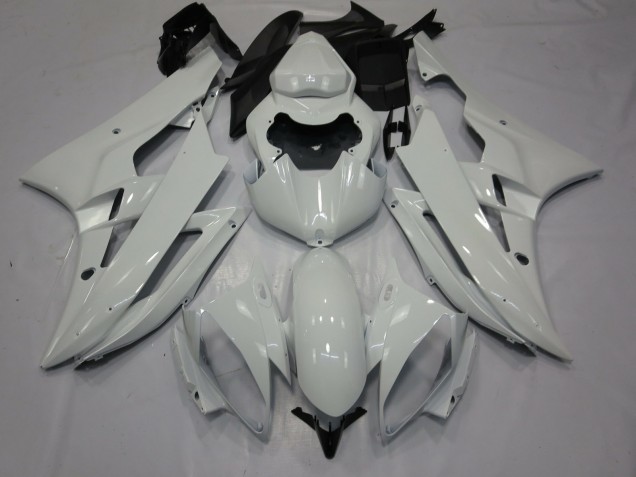 Blanco Brillo 06-07 Yamaha R6 Carenado