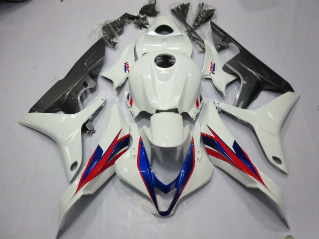 Blanco HRC 07-08 Honda CBR600RR Carenado Blanco HRC 07-08 Honda CBR600RR Carenado