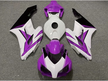 Blanco Morado & Negro Brillante 04-05 Honda CBR1000RR Carenado