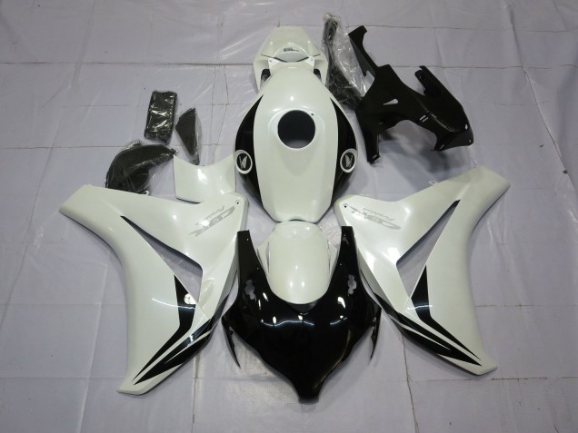 Blanco Perla & Negro 08-11 Honda CBR1000RR Carenado Blanco Perla & Negro 08-11 Honda CBR1000RR Carenado