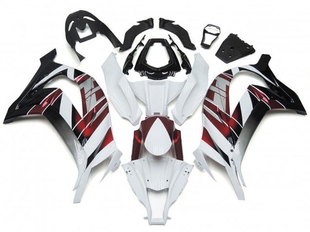 Blanco & Plata 16-19 Kawasaki ZX10R Carenado Blanco & Plata 16-19 Kawasaki ZX10R Carenado