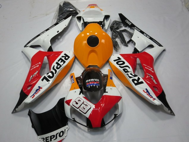 Blanco Repsol 93 06-07 Honda CBR1000RR Carenado