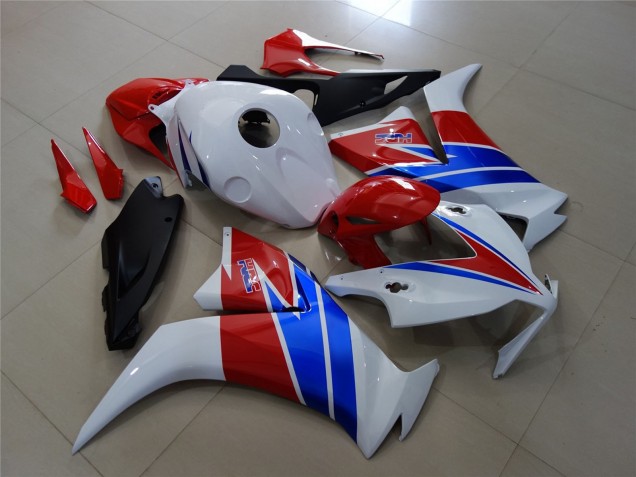 Blanco Rojo & Azul 12-16 Honda CBR1000RR Carenado Blanco Rojo & Azul 12-16 Honda CBR1000RR Carenado