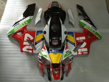 Blanco Rojo Givi 05-06 Honda CBR600RR Carenado
