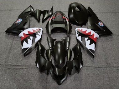 Bombardero Betty Negro Mate 04-05 Kawasaki ZX10R Carenado