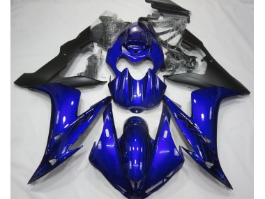 Brillante Azul & Negro 04-06 Yamaha R1 Carenado