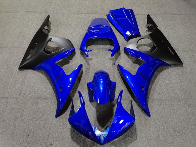 Brillante Azul & Negro 05 Yamaha R6 Carenado Brillante Azul & Negro 05 Yamaha R6 Carenado