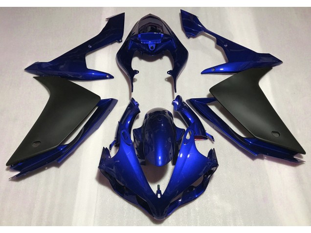 Brillante Azul & Negro 07-08 Yamaha R1 Carenado Brillante Azul & Negro 07-08 Yamaha R1 Carenado