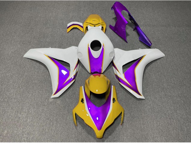 Brillo Amarillo & Morado 08-11 Honda CBR1000RR Carenado Brillo Amarillo & Morado 08-11 Honda CBR1000RR Carenado