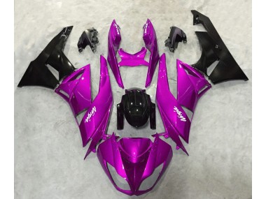 Brillo Rosa Vibrante 09-12 Kawasaki ZX6R Carenado