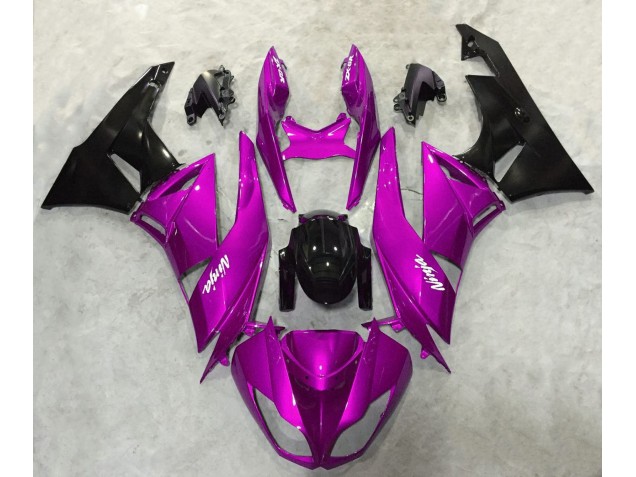 Brillo Rosa Vibrante 09-12 Kawasaki ZX6R Carenado