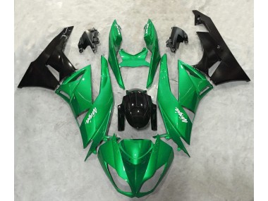 Brillo Verde Vibrante 09-12 Kawasaki ZX6R Carenado