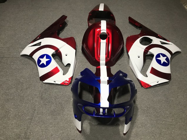 Capitan America 02-05 Kawasaki ZX12R Carenado