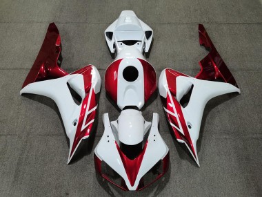 Caramelo Rojo & Blanco 06-07 Honda CBR1000RR Carenado