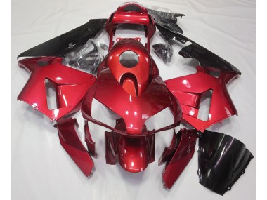 Caramelo Rojo Liso 03-04 Honda CBR600RR Carenado
