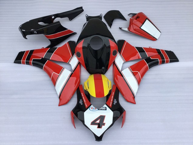 Carreras 08-11 Honda CBR1000RR Carenado Carreras 08-11 Honda CBR1000RR Carenado