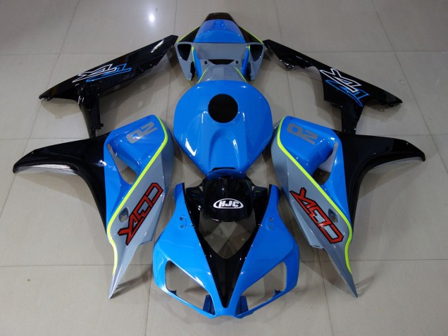 Cbr Personalizado Azul & Negro 06-07 Honda CBR1000RR Carenado