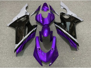 Cemento Negro & Morado 17-21 Yamaha R6 Carenado
