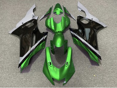 Cemento Negro & Verde 17-21 Yamaha R6 Carenado