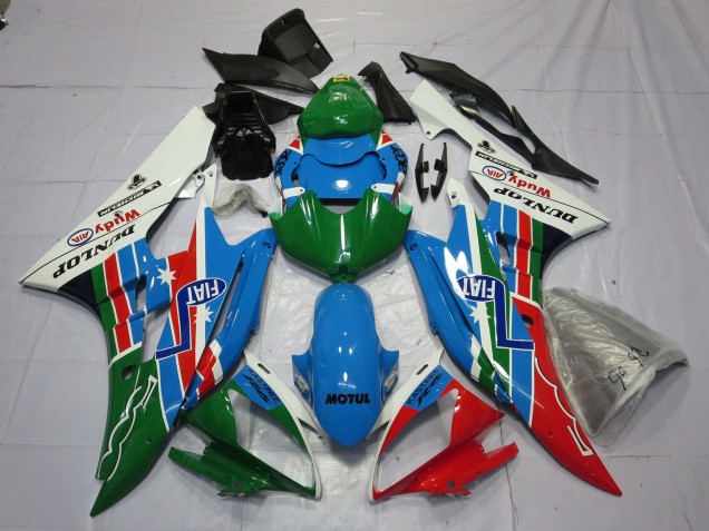 Clásico Dunlop 06-07 Yamaha R6 Carenado Clásico Dunlop 06-07 Yamaha R6 Carenado