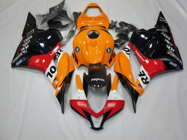 Clásico Repsol 09-12 Honda CBR600RR Carenado Clásico Repsol 09-12 Honda CBR600RR Carenado