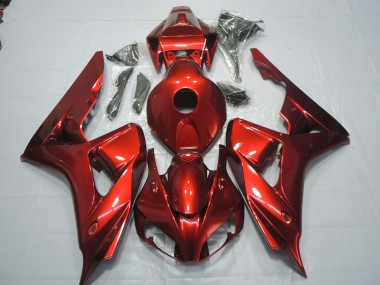 Color Rojo Oscuro 06-07 Honda CBR1000RR Carenado