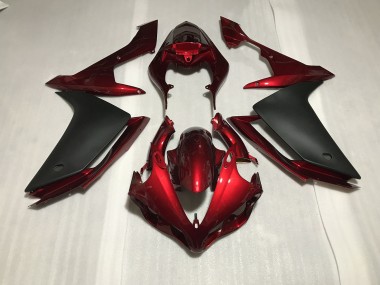 Color Rojo Oscuro 07-08 Yamaha R1 Carenado