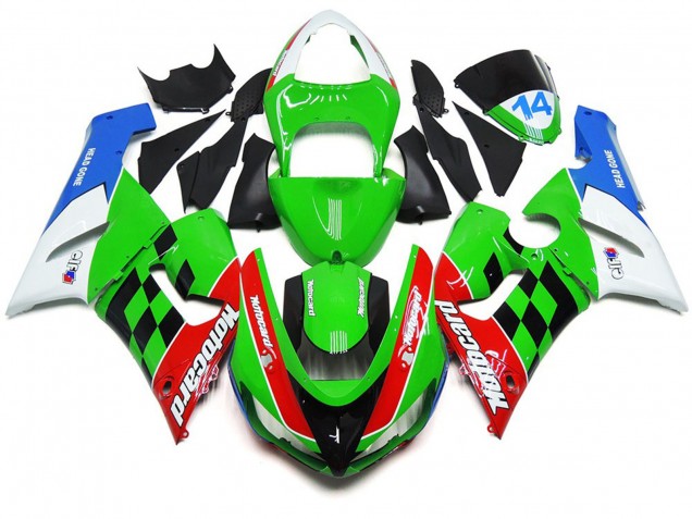 Cuadro Multicolor 05-06 Kawasaki ZX6R Carenado Cuadro Multicolor 05-06 Kawasaki ZX6R Carenado