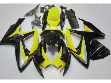 Decolorado Amarillo Brillante 06-07 Suzuki GSXR 600-750 Carenado