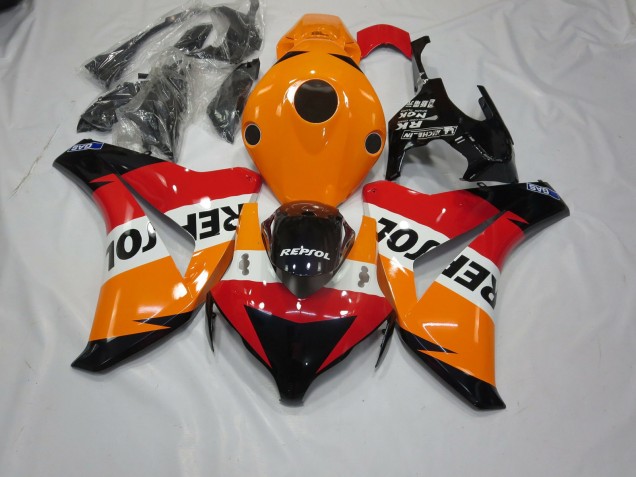 Descolorido Repsol 08-11 Honda CBR1000RR Carenado Descolorido Repsol 08-11 Honda CBR1000RR Carenado