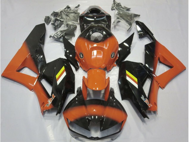 Desvanecimiento Naranja Brillante & Negro 13-23 Honda CBR600RR Carenado Desvanecimiento Naranja Brillante & Negro 13-23 Honda CBR600RR Carenado