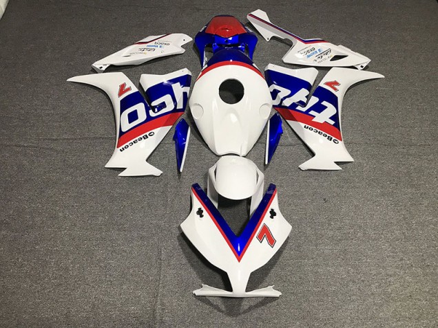 Diseño De Carreras Blanco 12-16 Honda CBR1000RR Carenado Diseño De Carreras Blanco 12-16 Honda CBR1000RR Carenado