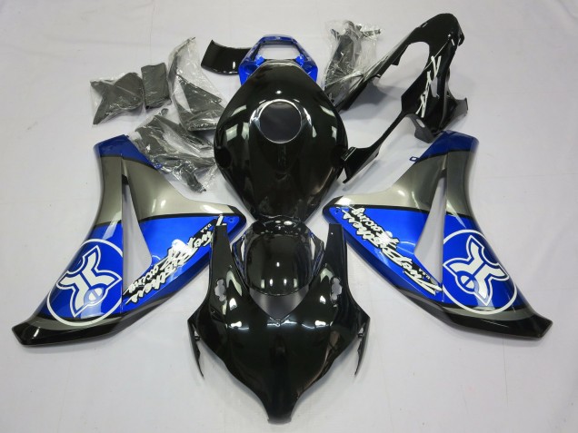 Diseño Especial Azul Plateado 08-11 Honda CBR1000RR Carenado Diseño Especial Azul Plateado 08-11 Honda CBR1000RR Carenado