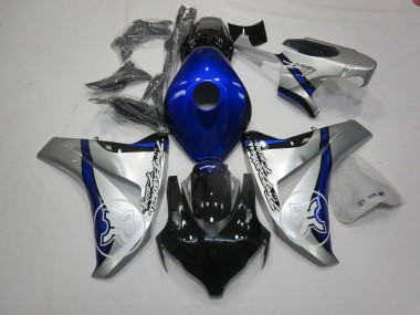 Diseño Especial Plateado 08-11 Honda CBR1000RR Carenado