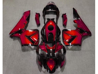 Diseño Especial Rojo 03-04 Honda CBR600RR Carenado