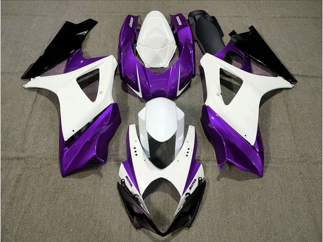 Diseño Personalizado Morado 07-08 Suzuki GSXR 1000 Carenado Diseño Personalizado Morado 07-08 Suzuki GSXR 1000 Carenado