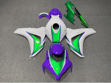 El Joker Brillo Verde & Morado 08-11 Honda CBR1000RR Carenado