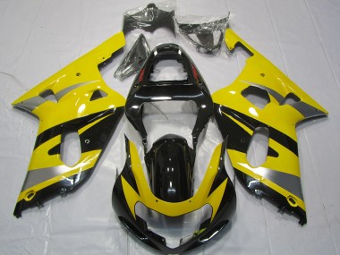 Estilo Amarillo OEM 01-03 Suzuki GSXR 600-750 Carenado