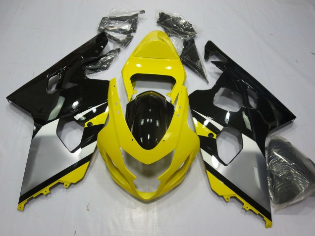 Estilo Amarillo OEM 04-05 Suzuki GSXR 600-750 Carenado Estilo Amarillo OEM 04-05 Suzuki GSXR 600-750 Carenado