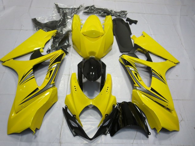 Estilo Amarillo OEM 07-08 Suzuki GSXR 1000 Carenado Estilo Amarillo OEM 07-08 Suzuki GSXR 1000 Carenado