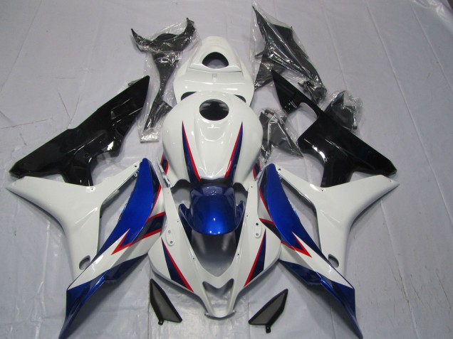 Estilo Azul Blanco OEM 07-08 Honda CBR600RR Carenado Estilo Azul Blanco OEM 07-08 Honda CBR600RR Carenado