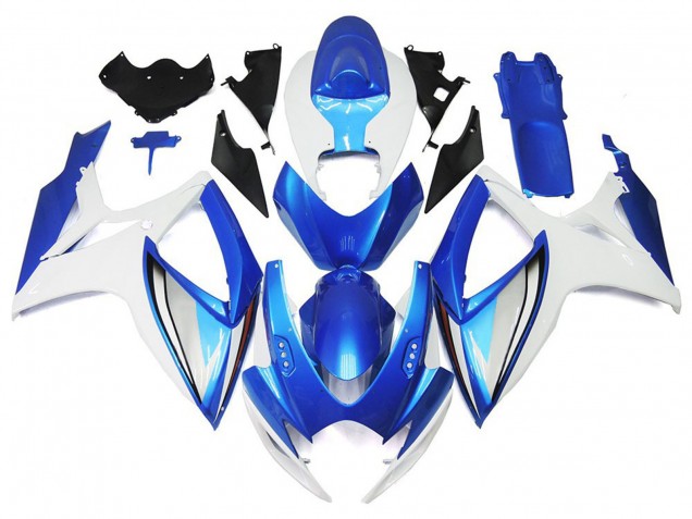 Estilo Azul Claro & Azul Intenso OEM 06-07 Suzuki GSXR 600-750 Carenado Estilo Azul Claro & Azul Intenso OEM 06-07 Suzuki GSXR 600-750 Carenado
