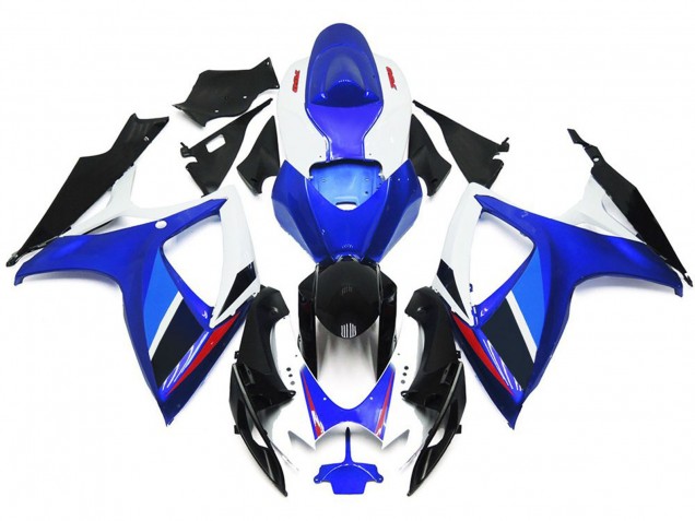 Estilo Azul Claro & Azul Intenso OEM Con Rojo 06-07 Suzuki GSXR 600-750 Carenado Estilo Azul Claro & Azul Intenso OEM Con Rojo 06-07 Suzuki GSXR 600-750 Carenado