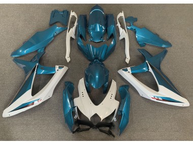 Estilo Azul Claro OEM 08-10 Suzuki GSXR 600-750 Carenado