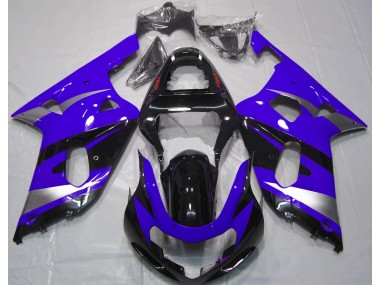 Estilo Azul OEM 01-03 Suzuki GSXR 600-750 Carenado