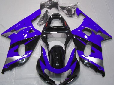 Estilo Azul OEM 01-03 Suzuki GSXR 600-750 Carenado