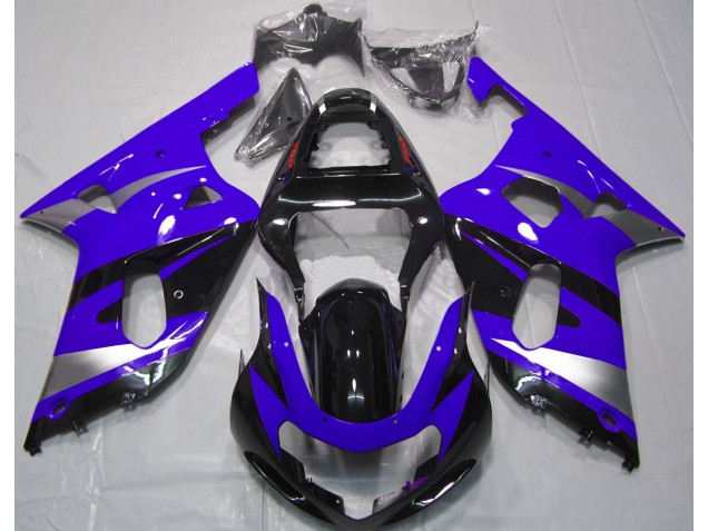 Estilo Azul OEM 01-03 Suzuki GSXR 600-750 Carenado Estilo Azul OEM 01-03 Suzuki GSXR 600-750 Carenado