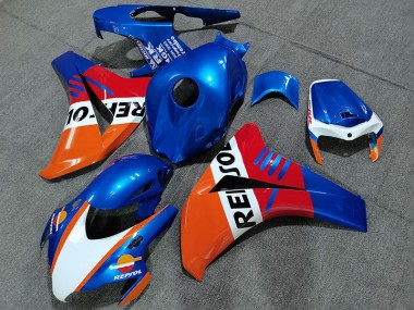 Estilo Azul Perla Repsol 08-11 Honda CBR1000RR Carenado