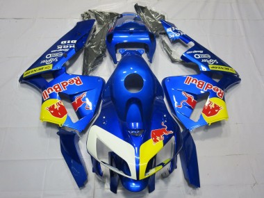 Estilo Azul Rojo Toro 05-06 Honda CBR600RR Carenado