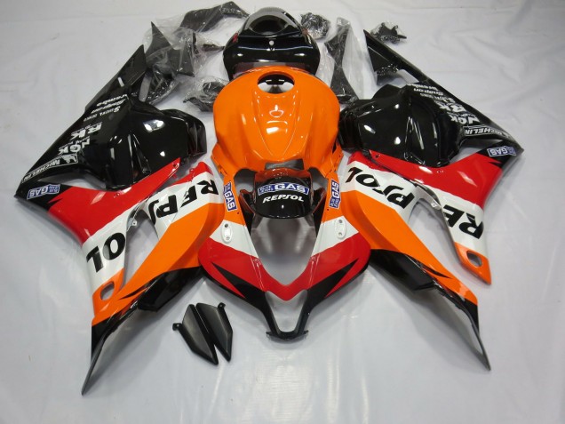 Estilo Clásico Repsol 09-12 Honda CBR600RR Carenado Estilo Clásico Repsol 09-12 Honda CBR600RR Carenado